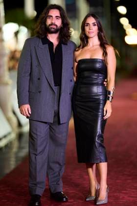 73rd San Sebastian International Film Festival: Flores para Antonio Red Carpet Elena Furiase, Guillermo Furiase attended Flores para Antonio Red Carpet during 73rd San Sebastian International Film Festival at Victoria Eugenia Theatre on September 23, 2025 in Donostia San Sebastian, Spain Photo by IMAGO MPG Donostia San Sebastian Victoria Eugenia Theatre Euskadi Spain  Copyright: xMPGx