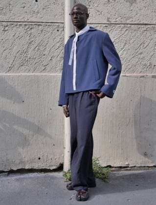 Milan, Milan Italy: Milan, Milan Women s Fashion Week Spring Summer 2026 - Women s Fashion, Spring Summer 2026 - Diesel fashion show - arrivals - In the photo: guest Milan  - ZUMAp169 20250923_zea_p169_857 Copyright: xLucaxPontix