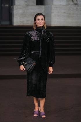 Milan, Milan Women s Fashion Week Spring Summer 2026 - Women s Fashion, Spring Summer 2026 - Gucci fashion show - guests in the photo: Anna Ferzetti  Copyright: xRiccardoxGIordanox xipa-agency.netx xRiccardoxGiordano IPAx IPA_Agency_IPA65619102