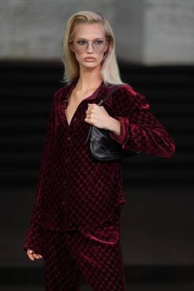 Milan, Milan Women s Fashion Week Spring Summer 2026 - Women s Fashion, Spring Summer 2026 - Gucci fashion show - guests in the photo: Emma Mae Koch  Copyright: xRiccardoxGIordanox xipa-agency.netx xRiccardoxGiordano IPAx IPA_Agency_IPA65619119