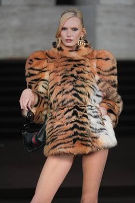 Milan, Milan Women s Fashion Week Spring Summer 2026 - Women s Fashion, Spring Summer 2026 - Gucci fashion show - guests in the photo: Alex Consani  Copyright: xRiccardoxGIordanox xipa-agency.netx xRiccardoxGiordano IPAx IPA_Agency_IPA65619291