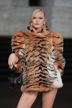 Milan, Milan Women s Fashion Week Spring Summer 2026 - Women s Fashion, Spring Summer 2026 - Gucci fashion show - guests in the photo: Alex Consani  Copyright: xRiccardoxGIordanox xipa-agency.netx xRiccardoxGiordano IPAx IPA_Agency_IPA65619295