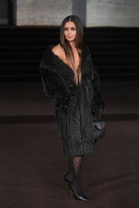 Milan, Milan Women s Fashion Week Spring Summer 2026 - Women s Fashion, Spring Summer 2026 - Gucci fashion show - guests in the photo: Alia Bhatt  Copyright: xRiccardoxGIordanox xipa-agency.netx xRiccardoxGiordano IPAx IPA_Agency_IPA65619405