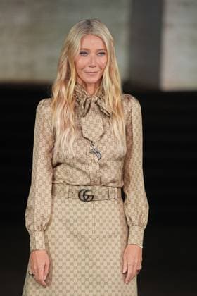 Milan, Milan Women s Fashion Week Spring Summer 2026 - Women s Fashion, Spring Summer 2026 - Gucci fashion show - guests in the photo: Gwyneth Paltrow  Copyright: xRiccardoxGIordanox xipa-agency.netx xRiccardoxGiordano IPAx IPA_Agency_IPA65619524