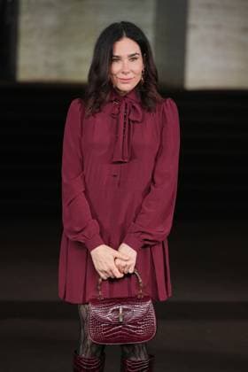 Milan, Milan Women s Fashion Week Spring Summer 2026 - Women s Fashion, Spring Summer 2026 - Gucci fashion show - guests in the photo: Halina Rejin  Copyright: xRiccardoxGIordanox xipa-agency.netx xRiccardoxGiordano IPAx IPA_Agency_IPA65619603
