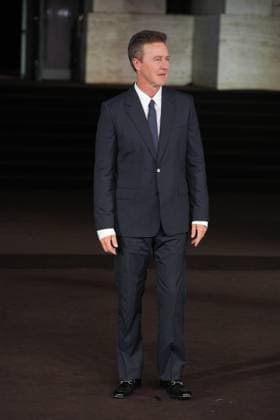 Milan, Milan Women s Fashion Week Spring Summer 2026 - Women s Fashion, Spring Summer 2026 - Gucci fashion show - guests in the photo: Edward Norton  Copyright: xRiccardoxGIordanox xipa-agency.netx xRiccardoxGiordano IPAx IPA_Agency_IPA65619623