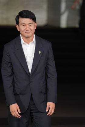 Milan, Milan Women s Fashion Week Spring Summer 2026 - Women s Fashion, Spring Summer 2026 - Gucci fashion show - guests in the photo: Ronnie Chieng  Copyright: xRiccardoxGIordanox xipa-agency.netx xRiccardoxGiordano IPAx IPA_Agency_IPA65619767
