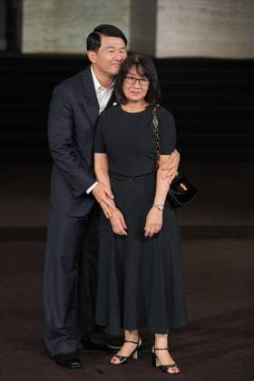 Milan, Milan Women s Fashion Week Spring Summer 2026 - Women s Fashion, Spring Summer 2026 - Gucci fashion show - guests in the photo: Ronnie Chieng  Copyright: xRiccardoxGIordanox xipa-agency.netx xRiccardoxGiordano IPAx IPA_Agency_IPA65619780