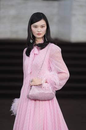 Milan, Milan Women s Fashion Week Spring Summer 2026 - Women s Fashion, Spring Summer 2026. - Gucci fashion show - guests in the photo: He Cong  Copyright: xRiccardoxGIordanox xipa-agency.netx xRiccardoxGiordano IPAx IPA_Agency_IPA65620068
