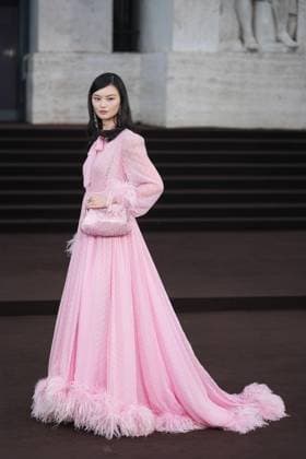 Milan, Milan Women s Fashion Week Spring Summer 2026 - Women s Fashion, Spring Summer 2026. - Gucci fashion show - guests in the photo: He Cong  Copyright: xRiccardoxGIordanox xipa-agency.netx xRiccardoxGiordano IPAx IPA_Agency_IPA65620086