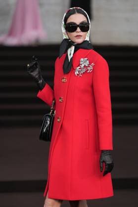 Milan, Milan Women s Fashion Week Spring Summer 2026 - Women s Fashion, Spring Summer 2026 - Gucci fashion show - guests in the photo: Maria Carla Boscono  Copyright: xRiccardoxGIordanox xipa-agency.netx xRiccardoxGiordano IPAx IPA_Agency_IPA65620166