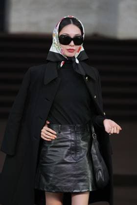 Milan, Milan Women s Fashion Week Spring Summer 2026 - Women s Fashion, Spring Summer 2026 - Gucci fashion show - guests in the photo: Erika Toda  Copyright: xRiccardoxGIordanox xipa-agency.netx xRiccardoxGiordano IPAx IPA_Agency_IPA65620104