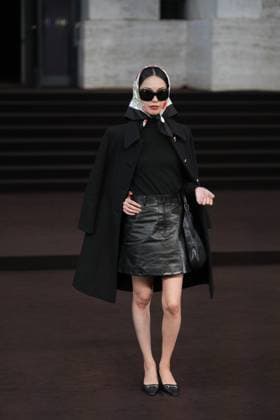 Milan, Milan Women s Fashion Week Spring Summer 2026 - Women s Fashion, Spring Summer 2026 - Gucci fashion show - guests in the photo: Erika Toda  Copyright: xRiccardoxGIordanox xipa-agency.netx xRiccardoxGiordano IPAx IPA_Agency_IPA65620107