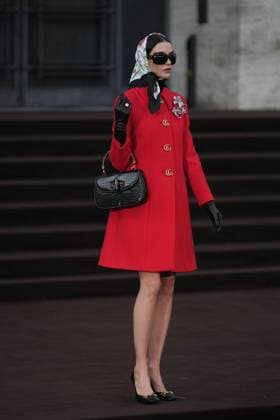 Milan, Milan Women s Fashion Week Spring Summer 2026 - Women s Fashion, Spring Summer 2026 - Gucci fashion show - guests in the photo: Maria Carla Boscono  Copyright: xRiccardoxGIordanox xipa-agency.netx xRiccardoxGiordano IPAx IPA_Agency_IPA65620160