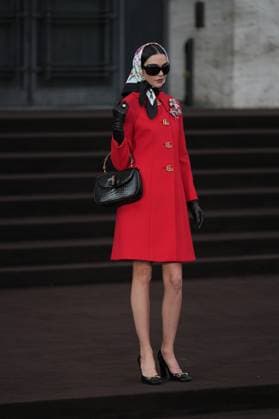 Milan, Milan Women s Fashion Week Spring Summer 2026 - Women s Fashion, Spring Summer 2026 - Gucci fashion show - guests in the photo: Maria Carla Boscono  Copyright: xRiccardoxGIordanox xipa-agency.netx xRiccardoxGiordano IPAx IPA_Agency_IPA65620161