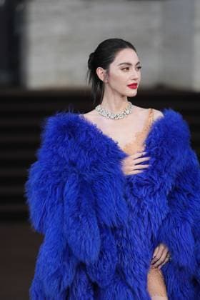 Milan, Milan Women s Fashion Week Spring Summer 2026 - Women s Fashion, Spring Summer 2026 - Gucci fashion show - guests in the photo: Davika Hoorne  Copyright: xRiccardoxGIordanox xipa-agency.netx xRiccardoxGiordano IPAx IPA_Agency_IPA65620192
