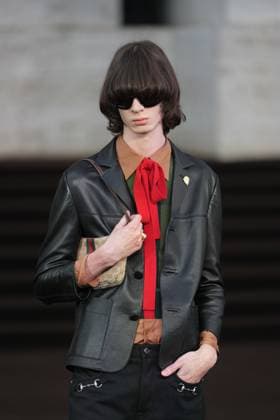 Milan, Milan Women s Fashion Week Spring Summer 2026 - Women s Fashion, Spring Summer 2026 - Gucci fashion show - guests in the photo: Dmytro Andrushchenko  Copyright: xRiccardoxGIordanox xipa-agency.netx xRiccardoxGiordano IPAx IPA_Agency_IPA65620221