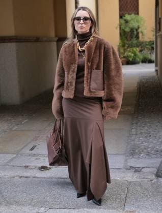 Milan, Milan Women s Fashion Week Spring Summer 2026 - Women s Fashion, Spring Summer 2026 - Iceberg fashion show - arrivals - In the photo: guest  Copyright: xLucaxPontix xipa-agency.netx xLucaPonti IpaAgencyx IPA_Agency_IPA65621980
