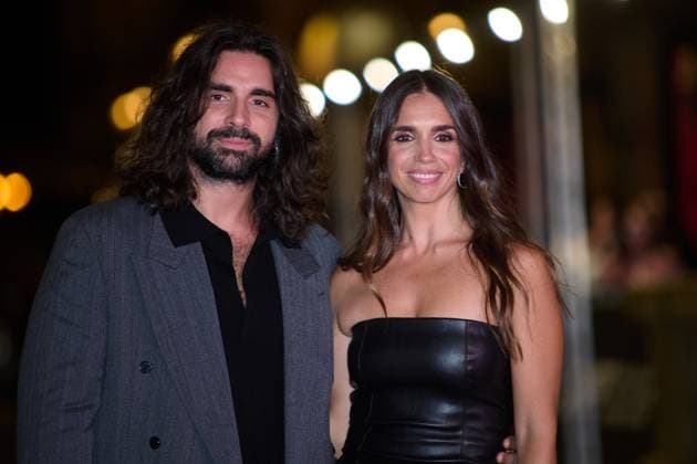 Flores Para Antonio - Red Carpet - 73rd San Sebastian International Film Festival Elena Furiase and Guillermo Furiase attend the red carpet event for Flores para Antonio during the 73rd San Sebastian Donostia International Film Festival - Zinemaldia in San Sebastian, Spain, on September 23, 2025. San Sebastian Spain  Copyright: xCOOLMediax originalFilename: coolmedia-notitle250923_np552.jpg