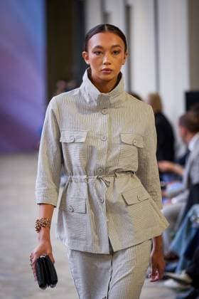 Martino Midali fashion show during the Milan Fashion Week - Womenswear S S 2026 in Milan, Italy on 23 September 2025. A model walks the runway at the Martino Midali fashion show during the Milan Fashion Week - Womenswear Spring Summer 2026 in Milan, Italy on 23 September 2025., Credit:Stefano Costantino TTL Avalon Italy, Milan  Copyright: xStefanoxCostantinoxTTLx xAvalonx 1039709670
