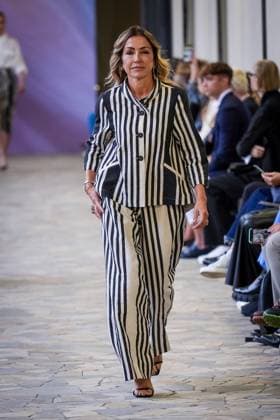 Martino Midali fashion show during the Milan Fashion Week - Womenswear S S 2026 in Milan, Italy on 23 September 2025. A model walks the runway at the Martino Midali fashion show during the Milan Fashion Week - Womenswear Spring Summer 2026 in Milan, Italy on 23 September 2025., Credit:Stefano Costantino TTL Avalon Italy, Milan  Copyright: xStefanoxCostantinoxTTLx xAvalonx 1039709703