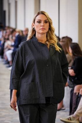 Martino Midali fashion show during the Milan Fashion Week - Womenswear S S 2026 in Milan, Italy on 23 September 2025. A model walks the runway at the Martino Midali fashion show during the Milan Fashion Week - Womenswear Spring Summer 2026 in Milan, Italy on 23 September 2025., Credit:Stefano Costantino TTL Avalon Italy, Milan  Copyright: xStefanoxCostantinoxTTLx xAvalonx 1039709777