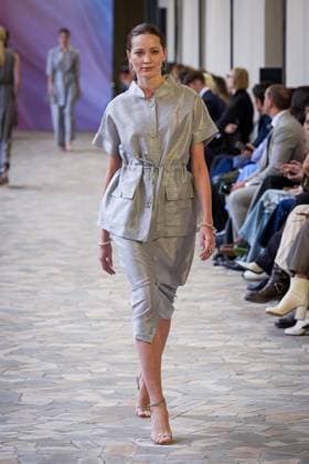 Martino Midali fashion show during the Milan Fashion Week - Womenswear S S 2026 in Milan, Italy on 23 September 2025. A model walks the runway at the Martino Midali fashion show during the Milan Fashion Week - Womenswear Spring Summer 2026 in Milan, Italy on 23 September 2025., Credit:Stefano Costantino TTL Avalon Italy, Milan  Copyright: xStefanoxCostantinoxTTLx xAvalonx 1039709835