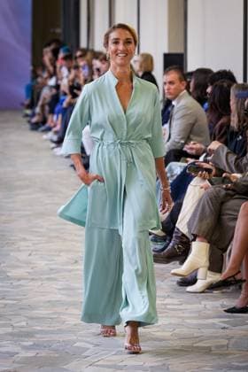 Martino Midali fashion show during the Milan Fashion Week - Womenswear S S 2026 in Milan, Italy on 23 September 2025. A model walks the runway at the Martino Midali fashion show during the Milan Fashion Week - Womenswear Spring Summer 2026 in Milan, Italy on 23 September 2025., Credit:Stefano Costantino TTL Avalon Italy, Milan  Copyright: xStefanoxCostantinoxTTLx xAvalonx 1039709930