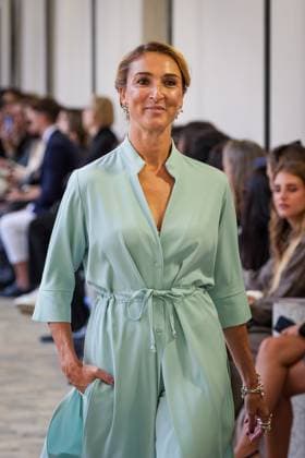 Martino Midali fashion show during the Milan Fashion Week - Womenswear S S 2026 in Milan, Italy on 23 September 2025. A model walks the runway at the Martino Midali fashion show during the Milan Fashion Week - Womenswear Spring Summer 2026 in Milan, Italy on 23 September 2025., Credit:Stefano Costantino TTL Avalon Italy, Milan  Copyright: xStefanoxCostantinoxTTLx xAvalonx 1039709941