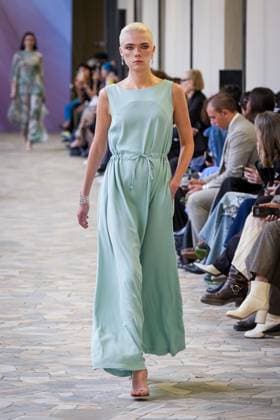 Martino Midali fashion show during the Milan Fashion Week - Womenswear S S 2026 in Milan, Italy on 23 September 2025. A model walks the runway at the Martino Midali fashion show during the Milan Fashion Week - Womenswear Spring Summer 2026 in Milan, Italy on 23 September 2025., Credit:Stefano Costantino TTL Avalon Italy, Milan  Copyright: xStefanoxCostantinoxTTLx xAvalonx 1039709953