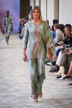 Martino Midali fashion show during the Milan Fashion Week - Womenswear S S 2026 in Milan, Italy on 23 September 2025. A model walks the runway at the Martino Midali fashion show during the Milan Fashion Week - Womenswear Spring Summer 2026 in Milan, Italy on 23 September 2025., Credit:Stefano Costantino TTL Avalon Italy, Milan  Copyright: xStefanoxCostantinoxTTLx xAvalonx 1039710018