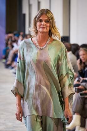 Martino Midali fashion show during the Milan Fashion Week - Womenswear S S 2026 in Milan, Italy on 23 September 2025. A model walks the runway at the Martino Midali fashion show during the Milan Fashion Week - Womenswear Spring Summer 2026 in Milan, Italy on 23 September 2025., Credit:Stefano Costantino TTL Avalon Italy, Milan  Copyright: xStefanoxCostantinoxTTLx xAvalonx 1039710026