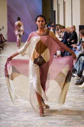 Martino Midali fashion show during the Milan Fashion Week - Womenswear S S 2026 in Milan, Italy on 23 September 2025. A model walks the runway at the Martino Midali fashion show during the Milan Fashion Week - Womenswear Spring Summer 2026 in Milan, Italy on 23 September 2025., Credit:Stefano Costantino TTL Avalon Italy, Milan  Copyright: xStefanoxCostantinoxTTLx xAvalonx 1039710192