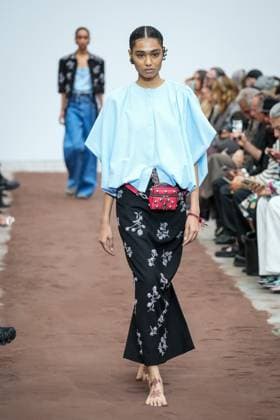 Dhruv Kapoor fashion show during the Milan Fashion Week - Womenswear S S 2026 in Milan, Italy on 23 September 2025. A model walks the runway at the Dhruv Kapoor fashion show during the Milan Fashion Week - Womenswear Spring Summer 2026 in Milan, Italy on 23 September 2025., Credit:Stefano Costantino TTL Avalon Italy, Milan  Copyright: xStefanoxCostantinoxTTLx xAvalonx 1039693093