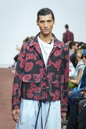 Dhruv Kapoor fashion show during the Milan Fashion Week - Womenswear S S 2026 in Milan, Italy on 23 September 2025. A model walks the runway at the Dhruv Kapoor fashion show during the Milan Fashion Week - Womenswear Spring Summer 2026 in Milan, Italy on 23 September 2025., Credit:Stefano Costantino TTL Avalon Italy, Milan  Copyright: xStefanoxCostantinoxTTLx xAvalonx 1039693133