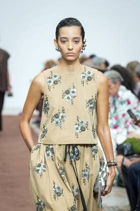 Dhruv Kapoor fashion show during the Milan Fashion Week - Womenswear S S 2026 in Milan, Italy on 23 September 2025. A model walks the runway at the Dhruv Kapoor fashion show during the Milan Fashion Week - Womenswear Spring Summer 2026 in Milan, Italy on 23 September 2025., Credit:Stefano Costantino TTL Avalon Italy, Milan  Copyright: xStefanoxCostantinoxTTLx xAvalonx 1039693164