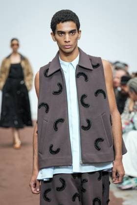 Dhruv Kapoor fashion show during the Milan Fashion Week - Womenswear S S 2026 in Milan, Italy on 23 September 2025. A model walks the runway at the Dhruv Kapoor fashion show during the Milan Fashion Week - Womenswear Spring Summer 2026 in Milan, Italy on 23 September 2025., Credit:Stefano Costantino TTL Avalon Italy, Milan  Copyright: xStefanoxCostantinoxTTLx xAvalonx 1039693250