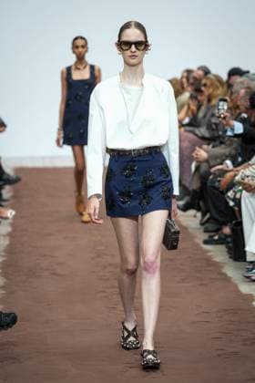 Dhruv Kapoor fashion show during the Milan Fashion Week - Womenswear S S 2026 in Milan, Italy on 23 September 2025. A model walks the runway at the Dhruv Kapoor fashion show during the Milan Fashion Week - Womenswear Spring Summer 2026 in Milan, Italy on 23 September 2025., Credit:Stefano Costantino TTL Avalon Italy, Milan  Copyright: xStefanoxCostantinoxTTLx xAvalonx 1039693278