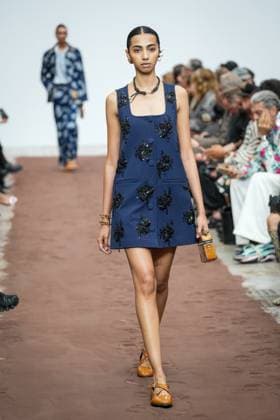 Dhruv Kapoor fashion show during the Milan Fashion Week - Womenswear S S 2026 in Milan, Italy on 23 September 2025. A model walks the runway at the Dhruv Kapoor fashion show during the Milan Fashion Week - Womenswear Spring Summer 2026 in Milan, Italy on 23 September 2025., Credit:Stefano Costantino TTL Avalon Italy, Milan  Copyright: xStefanoxCostantinoxTTLx xAvalonx 1039693295