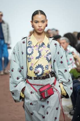 Dhruv Kapoor fashion show during the Milan Fashion Week - Womenswear S S 2026 in Milan, Italy on 23 September 2025. A model walks the runway at the Dhruv Kapoor fashion show during the Milan Fashion Week - Womenswear Spring Summer 2026 in Milan, Italy on 23 September 2025., Credit:Stefano Costantino TTL Avalon Italy, Milan  Copyright: xStefanoxCostantinoxTTLx xAvalonx 1039693327
