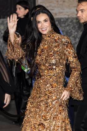 MFW - Demi Moore At Palazzo Mezzanotte Demi Moore arrives to Palazzo Mezzanotte to attending the premiere screening of short-movie Tiger during the Milan Fashion Week Women’s Spring-Summer 2026 on September 23, 2025 in Milan (Italy), Italy. Photo by Marco Piovanotto Abacapress.com Milan Italy  Copyright: xPiovanottoxMarco ABACAx