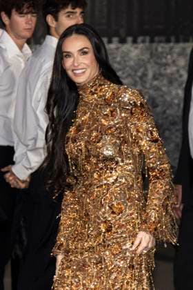 MFW - Demi Moore At Palazzo Mezzanotte Demi Moore arrives to Palazzo Mezzanotte to attending the premiere screening of short-movie Tiger during the Milan Fashion Week Women’s Spring-Summer 2026 on September 23, 2025 in Milan (Italy), Italy. Photo by Marco Piovanotto Abacapress.com Milan Italy  Copyright: xPiovanottoxMarco ABACAx