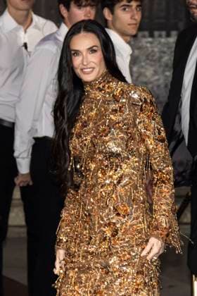 MFW - Demi Moore At Palazzo Mezzanotte Demi Moore arrives to Palazzo Mezzanotte to attending the premiere screening of short-movie Tiger during the Milan Fashion Week Women’s Spring-Summer 2026 on September 23, 2025 in Milan (Italy), Italy. Photo by Marco Piovanotto Abacapress.com Milan Italy  Copyright: xPiovanottoxMarco ABACAx