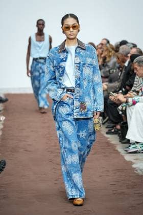 Dhruv Kapoor fashion show during the Milan Fashion Week - Womenswear S S 2026 in Milan, Italy on 23 September 2025. A model walks the runway at the Dhruv Kapoor fashion show during the Milan Fashion Week - Womenswear Spring Summer 2026 in Milan, Italy on 23 September 2025., Credit:Stefano Costantino TTL Avalon Italy, Milan  Copyright: xStefanoxCostantinoxTTLx xAvalonx 1039693435