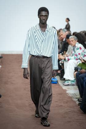 Dhruv Kapoor fashion show during the Milan Fashion Week - Womenswear S S 2026 in Milan, Italy on 23 September 2025. A model walks the runway at the Dhruv Kapoor fashion show during the Milan Fashion Week - Womenswear Spring Summer 2026 in Milan, Italy on 23 September 2025., Credit:Stefano Costantino TTL Avalon Italy, Milan  Copyright: xStefanoxCostantinoxTTLx xAvalonx 1039693517