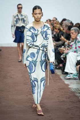 Dhruv Kapoor fashion show during the Milan Fashion Week - Womenswear S S 2026 in Milan, Italy on 23 September 2025. A model walks the runway at the Dhruv Kapoor fashion show during the Milan Fashion Week - Womenswear Spring Summer 2026 in Milan, Italy on 23 September 2025., Credit:Stefano Costantino TTL Avalon Italy, Milan  Copyright: xStefanoxCostantinoxTTLx xAvalonx 1039693586