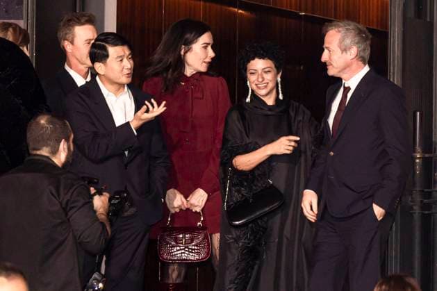 MFW - Palazzo Mezzanotte Spike Jonze, Edward Norton, Ronny Chieng, Alja Shawkat arrive to Palazzo Mezzanotte to attending the premiere screening of short-movie Tiger during the Milan Fashion Week Women’s Spring-Summer 2026 on September 23, 2025 in Milan (Italy), Italy. Photo by Marco Piovanotto ABACAPRESS.COM Milan Italy  Copyright: xPiovanottoxMarco ABACAx
