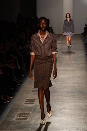 Milan Fashion Week - Women S S 2026 Iceberg Men and Women Fashion Show Runway Milan, Italy Anyiel Majok Milan Fashion Week - Women S S 2026 Iceberg Men and Women Fashion Show Runway Milan, Italy 23rd September 2025  Copyright: xCristianxIncarbonax