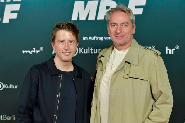 Christopher Zwickler and Till Schmerbeck at the premiere of the documentary Der talentierte Mr F at the cinema in theKulturBrauerei Berlin, 23 09 2025 Foto:xM.xBehrensx xFuturexImagex mister_5919