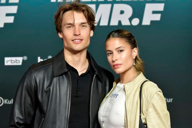 Arne Carlos Böttcher and Viviana Wessels at the premiere of the documentary Der talentierte Mr F at the cinema in theKulturBrauerei Berlin, 23 09 2025 Foto:xM.xBehrensx xFuturexImagex mister_5922